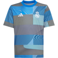 adidas Real Madrid Prematch T-Shirt 2025/2026 Kids Blau