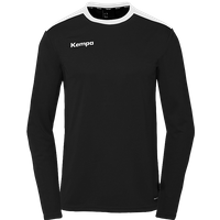 Kempa Emotion 27 Shirt Langarm Kids Schwarz Weiss F003
