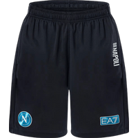 EA7 SSC Neapel Trainingsshort 2025/2026 Schwarz