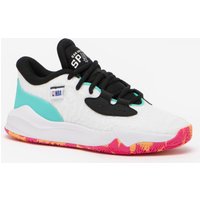 Kinder Basketballschuhe low NBA Spurs - Fast 900 Low-1 schwarz/weiß