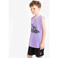 Kinder Basketball Trikot ärmellos ‒ TS500 Fast violett