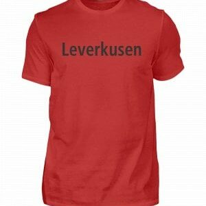 T-Shirt 'Leverkusen' Rot