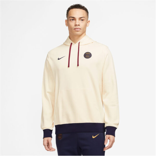 NIKE Paris Saint-Germain Club Fleece Hoodie Herren 113 - coconut milk/blackened blue M