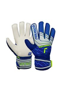 Reusch Unisex Torwarthandschuhe Attrakt Solid Junior vapor gray/deep blue 6 – Bild 5