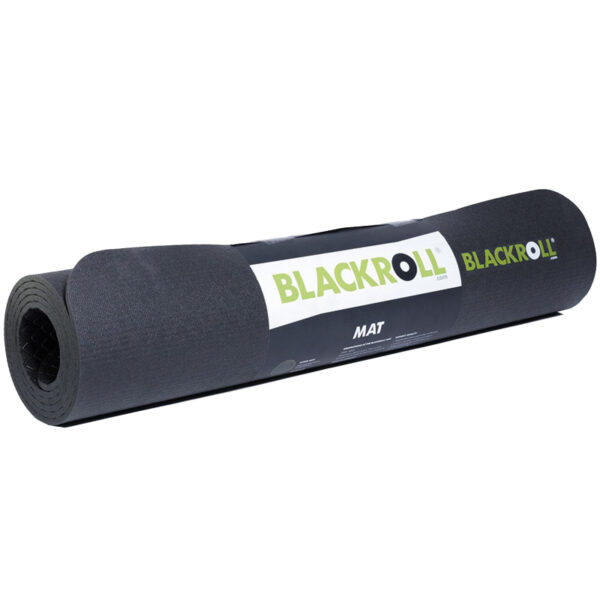 BLACKROLL MAT Gymnastikmatte schwarz