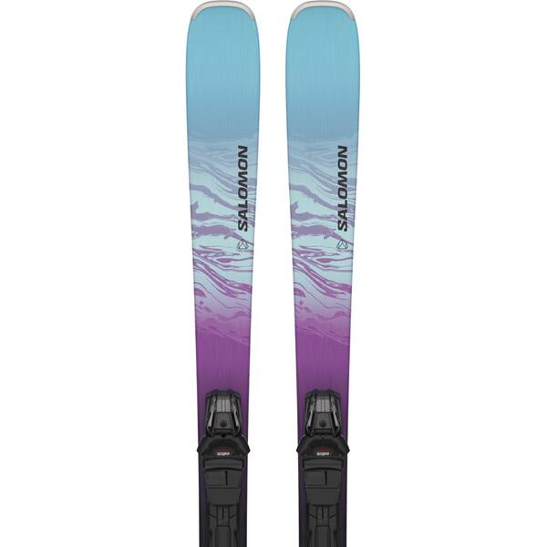 SALOMON Damen All-Mountain Ski E STANCE W 80 + M10 GW L80 – Bild 3