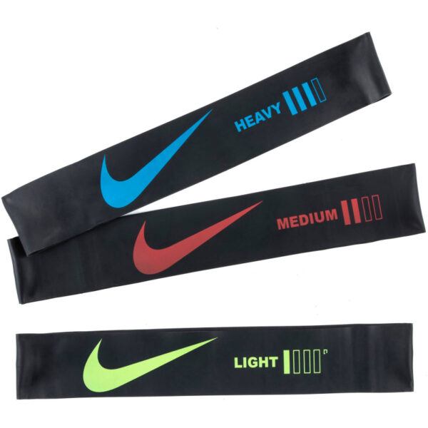 3er Pack NIKE Mini Widerstandsbänder 013 black/black/black