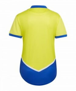 adidas Juventus Turin Trikot UCL 2021/2022 Damen Gelb Blau – Bild 2