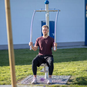 Art Outside Outdoor-Fitnessgerät "Schulter-Brust-Station" – Bild 3