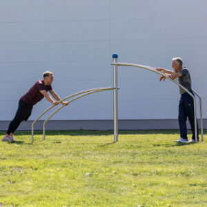 Art Outside Outdoor-Fitnessgerät "Armzug-Liegestütz-Station" – Bild 3