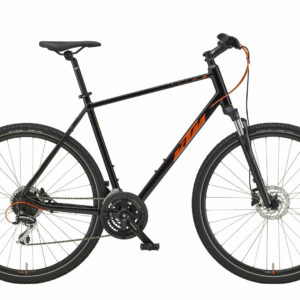 KTM X-LIFE TRACK black (orange+silver) 2022 28"; Diamant