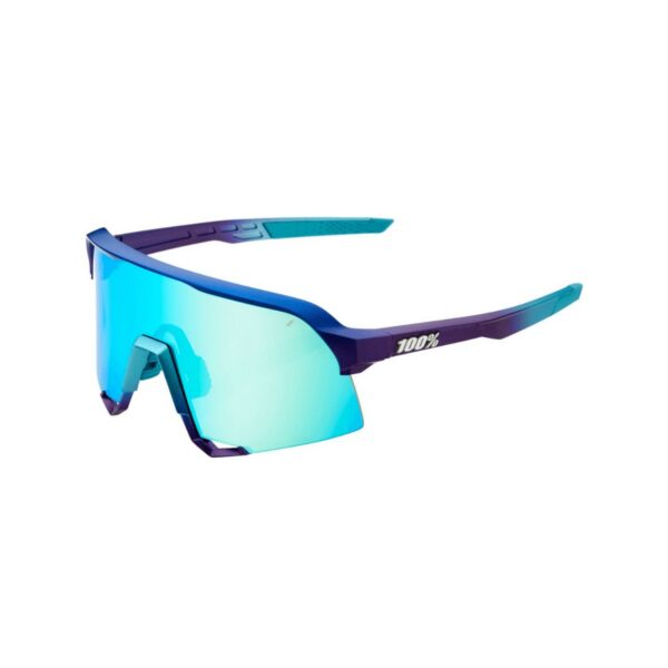 100% S3-Brille - Matt Metallic Into the Fade Topaz Blue
