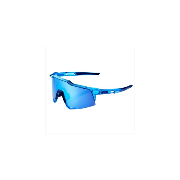 100% Speedcraft Brille - Poliertes durchscheinendes Kristallblau