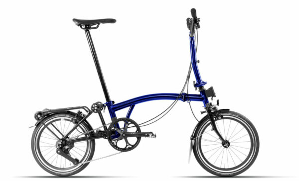 Brompton P-Line Explore - 16 Zoll 12K Faltrad - Bolt Blue Lacquer