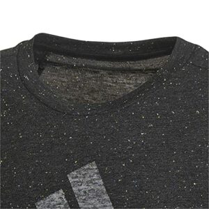 adidas Mädchen G Bos Tee t-Shirt, schwarz/weiß (Blckme/White), 12 años – Bild 4