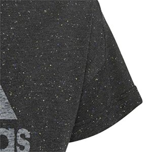 adidas Mädchen G Bos Tee t-Shirt, schwarz/weiß (Blckme/White), 12 años – Bild 5