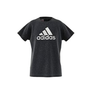 adidas Mädchen G Bos Tee t-Shirt, schwarz/weiß (Blckme/White), 12 años – Bild 7