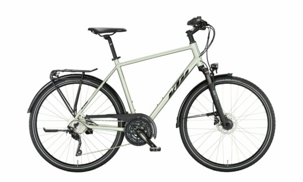 KTM LIFE CONQUEST dew silver (black+orange) 2023 28"; Diamant