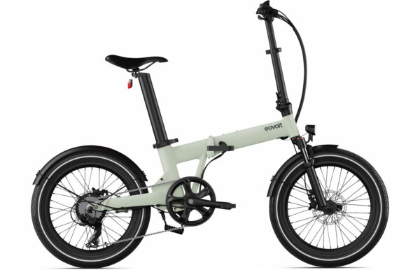 Eovolt Afternoon - 20 Zoll 378Wh 7K Faltrad - Salbeigrün