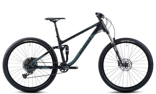 Ghost Kato FS Essential - 27.5 // 29 Zoll 12K Fully - black/met. green bay - matt