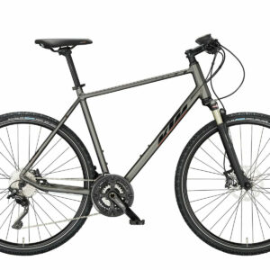 KTM X-LIFE RACE machine grey matt (black+orange glossy) 2023 28"; Diamant
