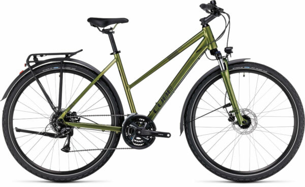 Cube Nature Allroad shinymoss´n´black 2024 28"; Trapez