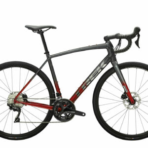 Trek Domane AL 5 Disc Lithium Grey to Crimson Fade 2023 28"; Diamant