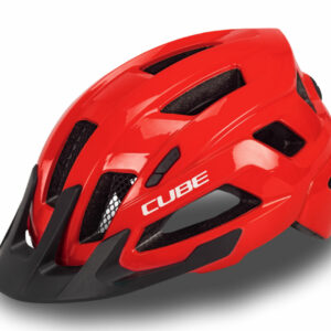 Cube Helm Steep - glossy red