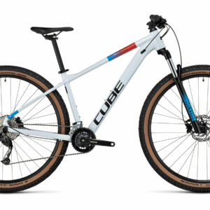 Cube Aim SLX - 27.5 // 29 Zoll 18K Diamant - white´n´blue´n´red