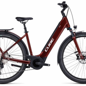 Cube Touring Hybrid EXC 625 - 28 Zoll 625Wh 12K Wave - red´n´white