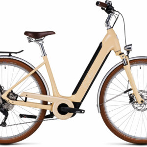 Cube Ella Ride Hybrid 500 - 28 Zoll 500Wh 10K Wave - honey´n´white