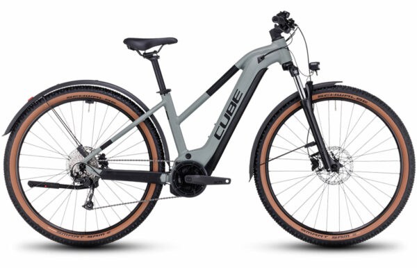 Cube Reaction Hybrid Performance - 27.5 // 29 Zoll 500Wh 9K Trapez - swampgrey´n´black