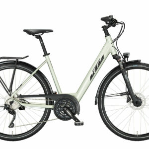 KTM LIFE CONQUEST dew silver (black+orange) 2023 28"; Wave