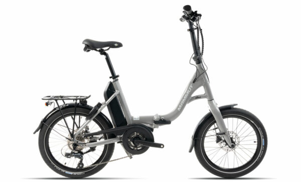 Mammut E-Fold 9 - 20 Zoll 400Wh 9K Faltrad - hellgrau glänzend