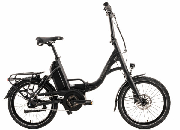 Mammut E-Fold 7RT - 20 Zoll 400Wh 7N-RT Faltrad - schwarz glänzend