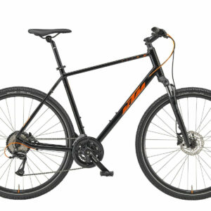 KTM X-LIFE TRACK black (orange+silver) 2023 28"; Diamant