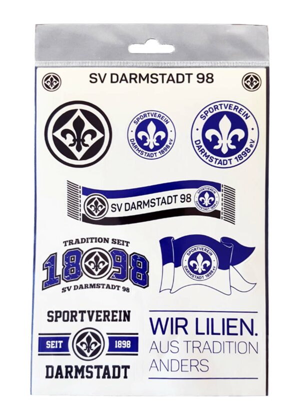 SV 98 Aufkleberkarte