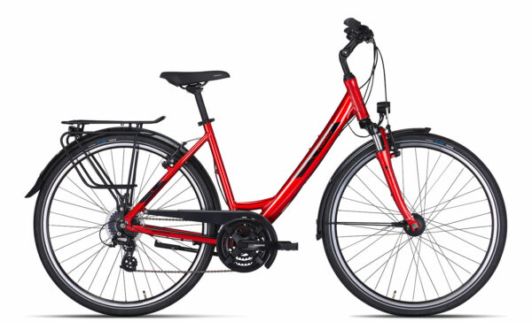 PEGASUS Solero SL 24 - 28 Zoll 24K Wave - chrome crimson red