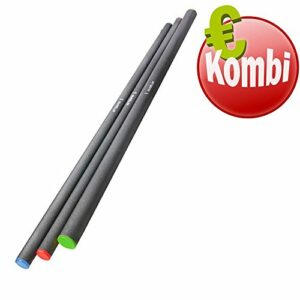 Gewichtsstangen 3er Kombi 2, 3 und 4kg Aerobic Gewichtsstab Training Stange – Bild 2