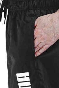 PUMA Herren Badehose Badeshorts Summer Deluxe Swim Shorts - New Black - Gr. L – Bild 4