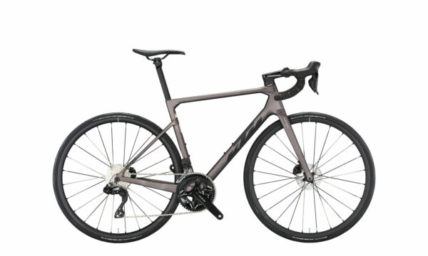 KTM REVELATOR ALTO ELITE Di2 elderberry matt (black+silver) 2023 28"; Diamant