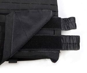 Sveltus Gewichtsweste 15 Kg Pro Beschwerte Jacke, Schwarz, Einheitsgröße – Bild 7