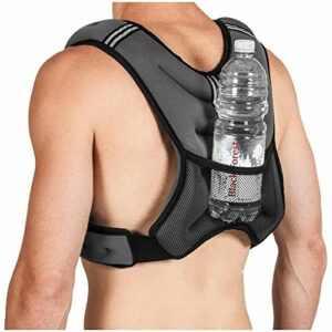 GORILLA SPORTS Gewichtsweste - 5kg / 8kg / 10kg, mit Gewichten, Unisex, Universalgre, Verstellbar - Trainingsweste, Laufweste, Weight Vest, Fitnessweste, Weste mit Gewicht, Krafttraining, Laufen – Bild 6