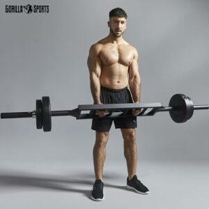 GORILLA SPORTS Hantelscheiben - Einzeln/Set, 1,25kg, 2,5kg, 5kg, 7,5kg, 10kg, 15kg, 27,5kg, 30kg Gewichte, 30mm Bohrung, aus Kunststoff - Gewichtsscheiben, Hantelscheiben-Set, Hanteln – Bild 4