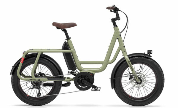 Benno RemiDemi 9D - 20 Zoll 500Wh 9K Wave - Olive Green