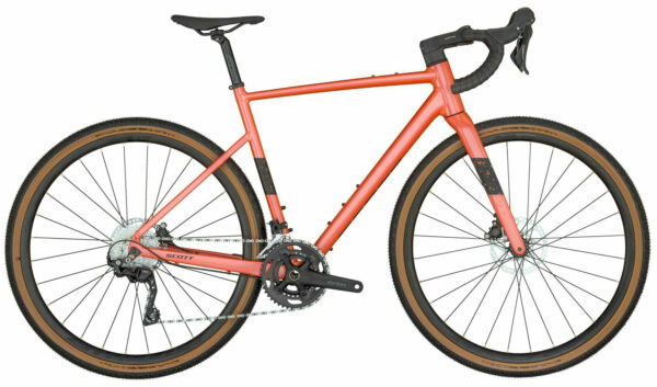 Scott Speedster Gravel 40 Acid Orange 2024 28"; Diamant