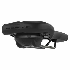 SQlab Unisex – Erwachsene 602 Ergolux Active 2.0 Fahrradsattel, Schwarz, 17 cm – Bild 7