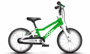 Woom ORIGINAL 2 Kinderfahrrad - 14 Zoll Diamant - green