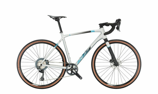 KTM X-STRADA 10 PRO alu brush matt (black+blue) 2023 28"; Diamant