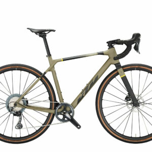 KTM X-STRADA ELITE olive grey matt (black+yellow) 2023 28"; Diamant